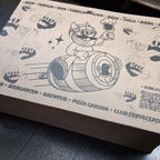 4000 unidades de individuales kraft