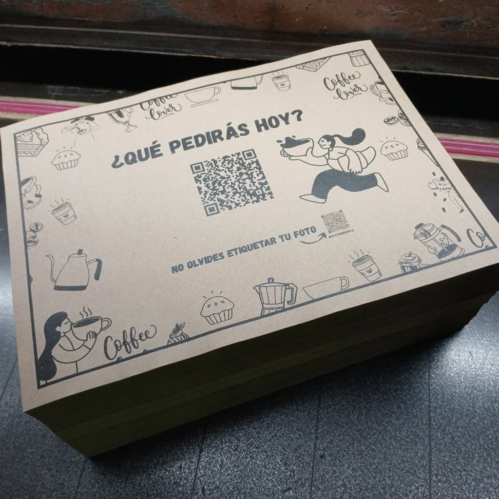 4000 unidades de individuales kraft