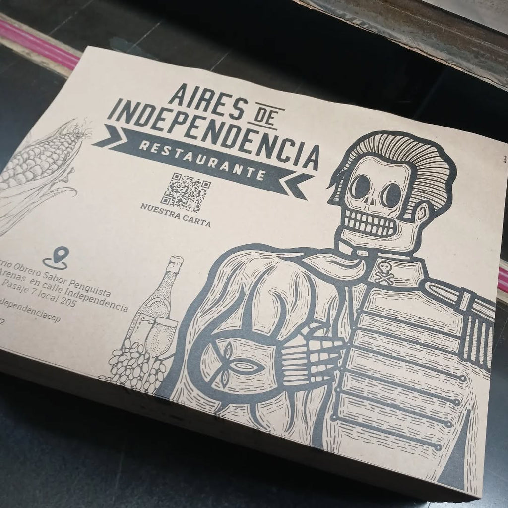 4000 unidades de individuales kraft